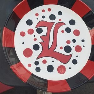 Louisville cardinals plate